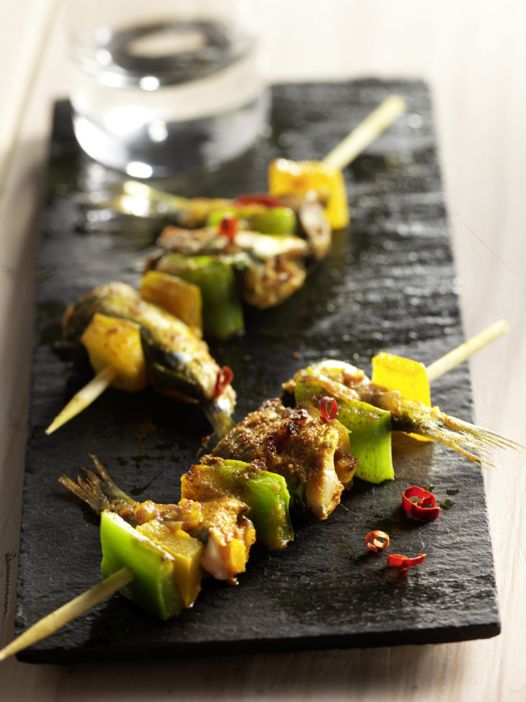 Brochettes de sardines