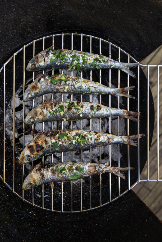Sardines grillées à la chermoula