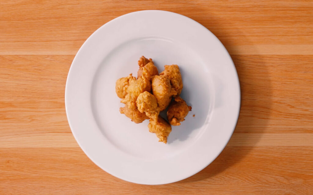 Beignet superman à l’araignée de mer
